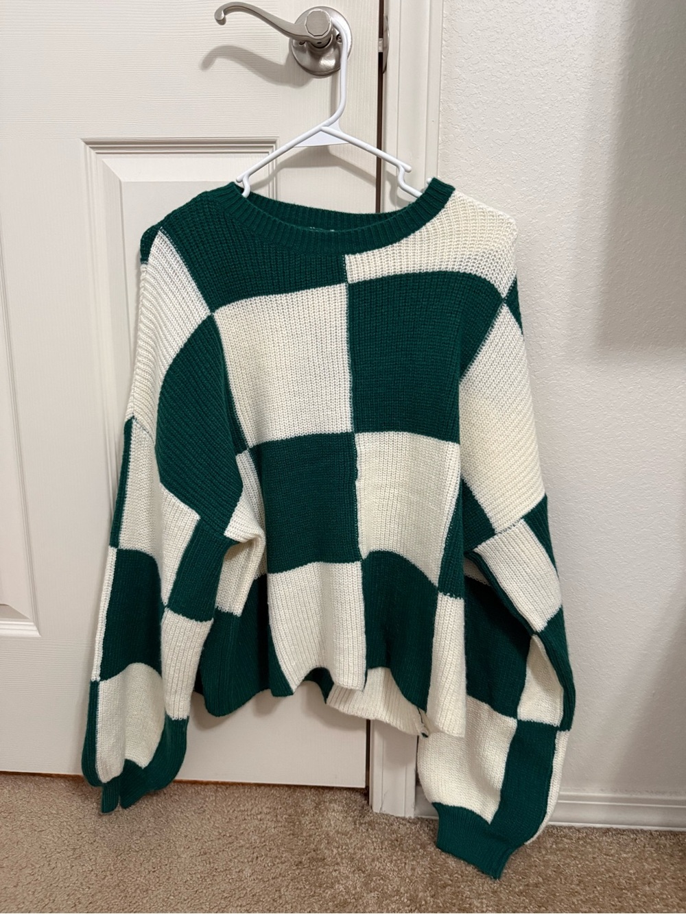 Checker Sweater